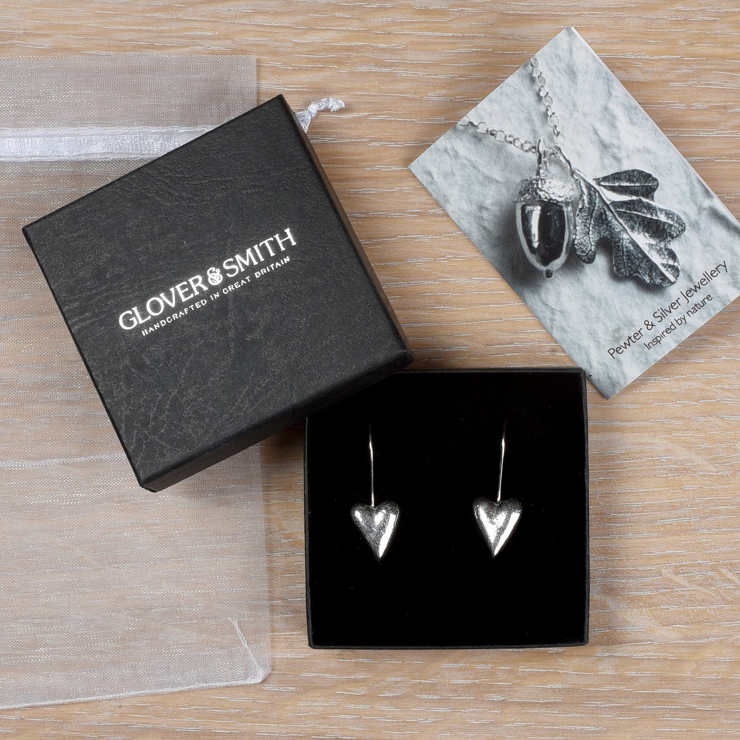 heart drop earrings tin anniversary gifts 10th wedding anniversary gifts