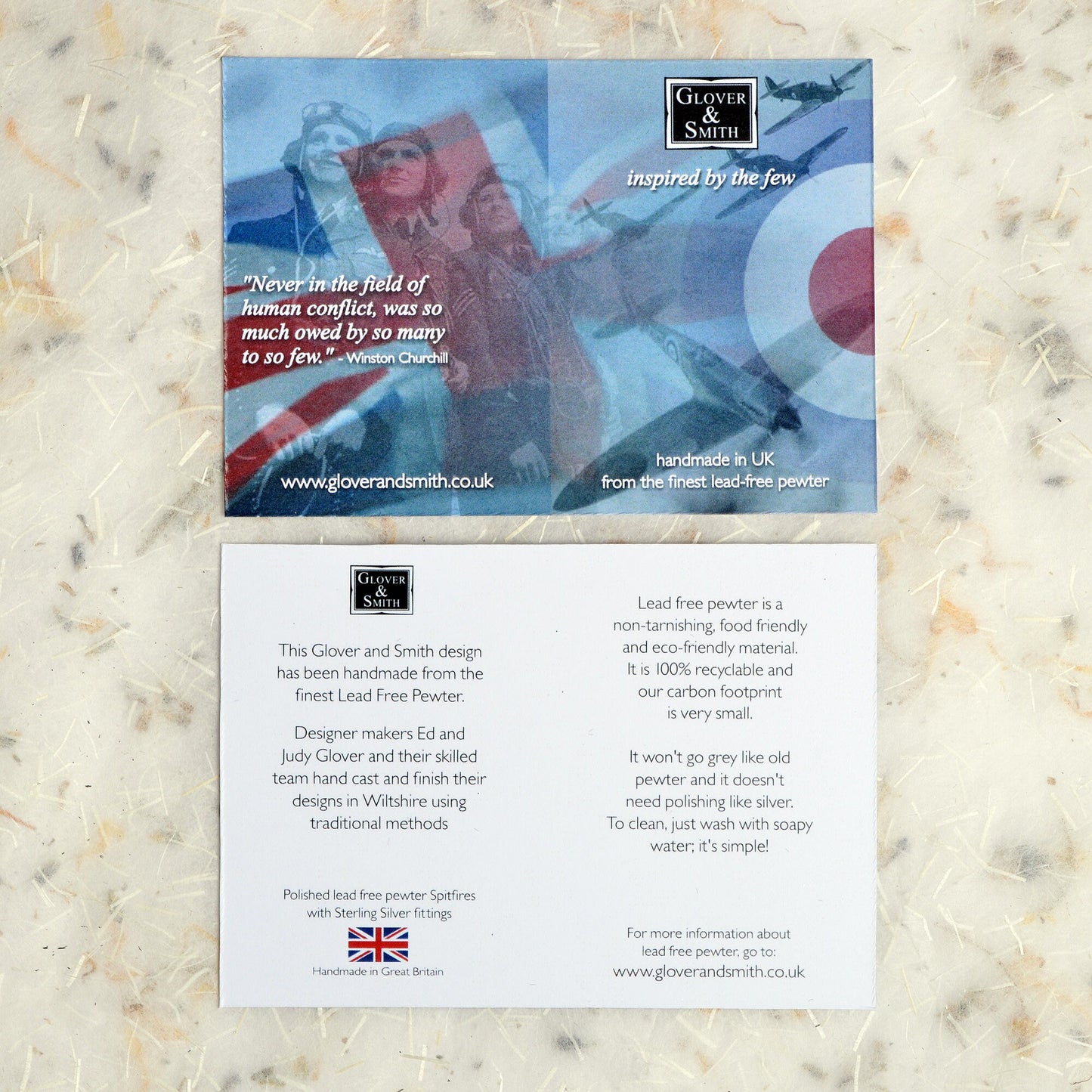 Spitfire Cufflinks - Gifts For Spitfire Lovers - Aviation Gifts