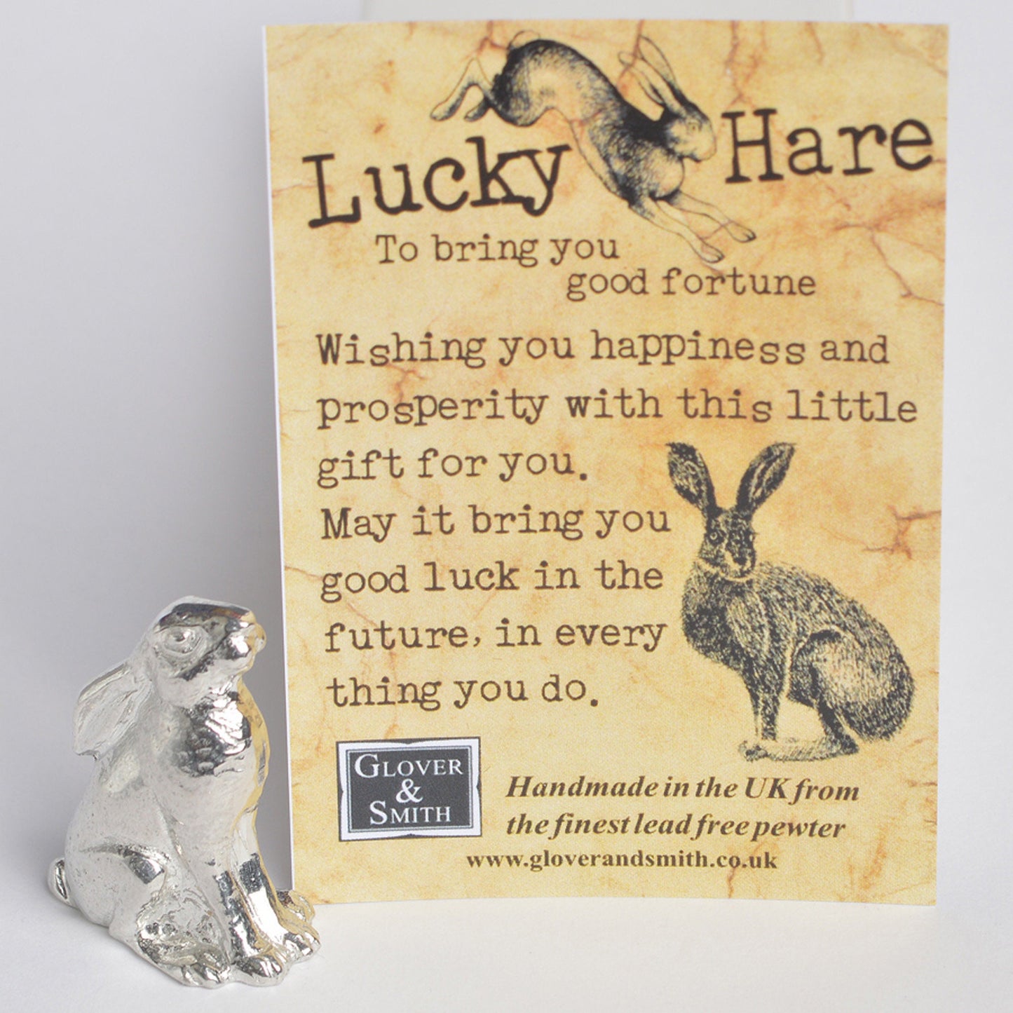 A moon gazing hare little sculpture. Solid pewter Lucky Hare. Hare gifts, gifts for hare lovers, moongazing hare gifts. Pop him or her in your pocket when you need a bit of good luck or give it to somebody who needs a bit of good fortune
