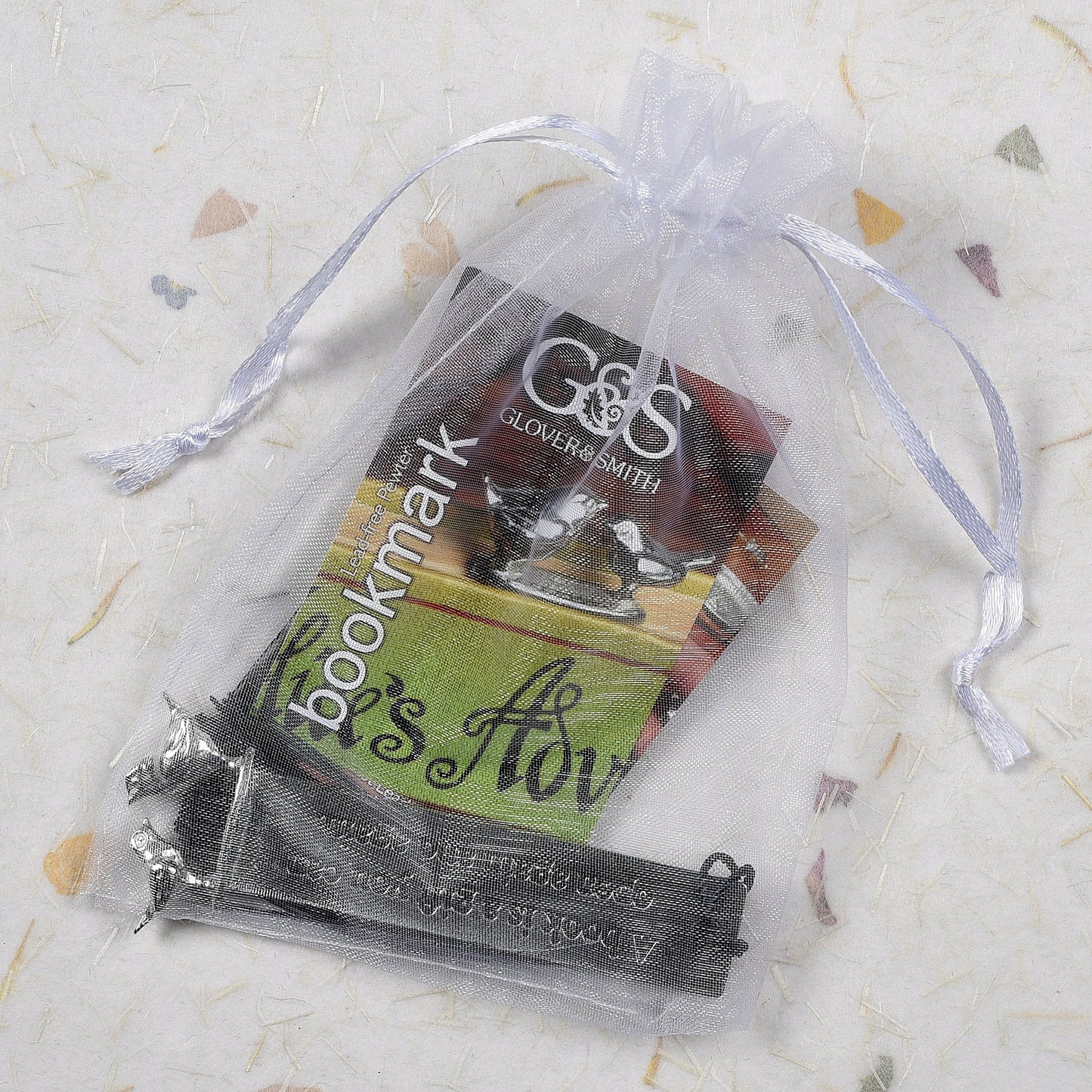 Bird Wren Robin Pewter Bookmark Gift | Gifts For Bird Lovers