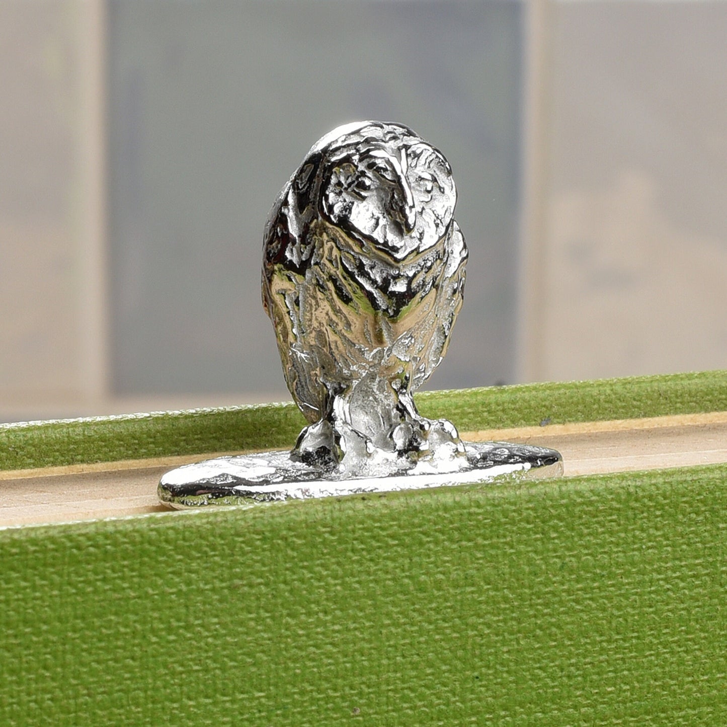 A personalised engraved pewter metal bookmark with a owl sculpture on the top. On the front the quotation 'Thank you for your wisdom'. We engrave the back with your message. Personalised teacher gifts. Thank You Gifts For Teachers