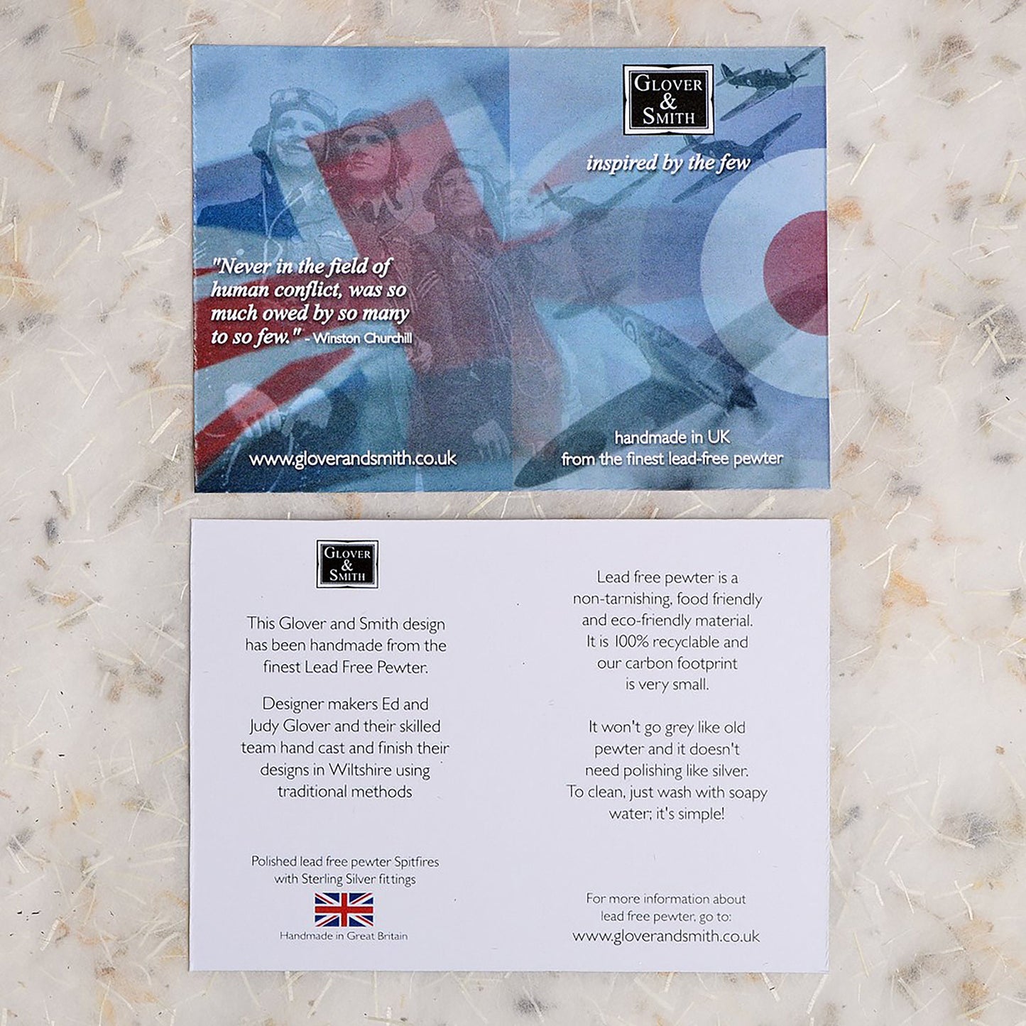 Cuchara de azúcar pequeña de peltre Spitfire | Regalos útiles de Spitfire