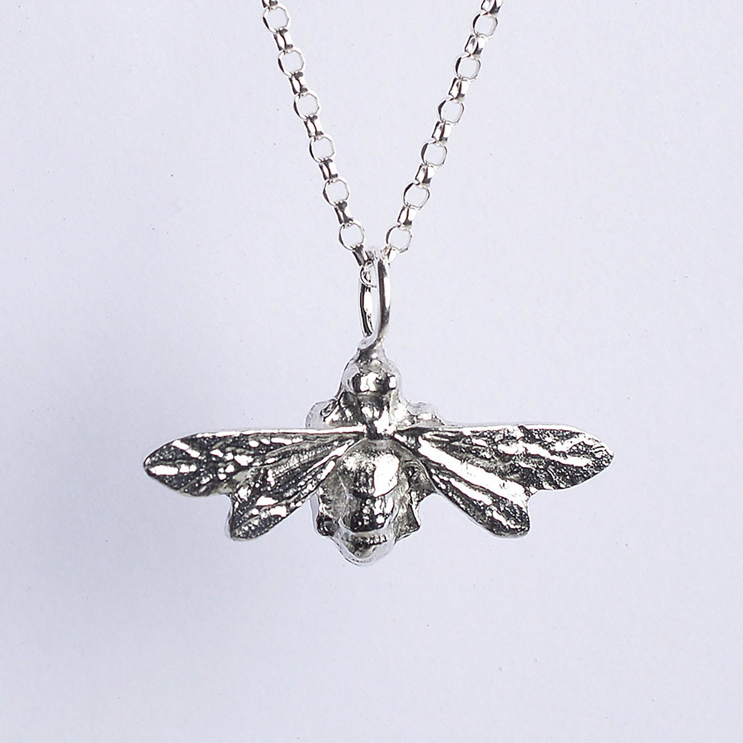 Bee Pewter Necklace (Small) | Bee Pendant Jewellery Gifts For Her