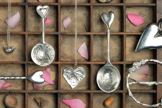 Handmade pewter 10th wedding anniversary gifts, made in Wiltshire