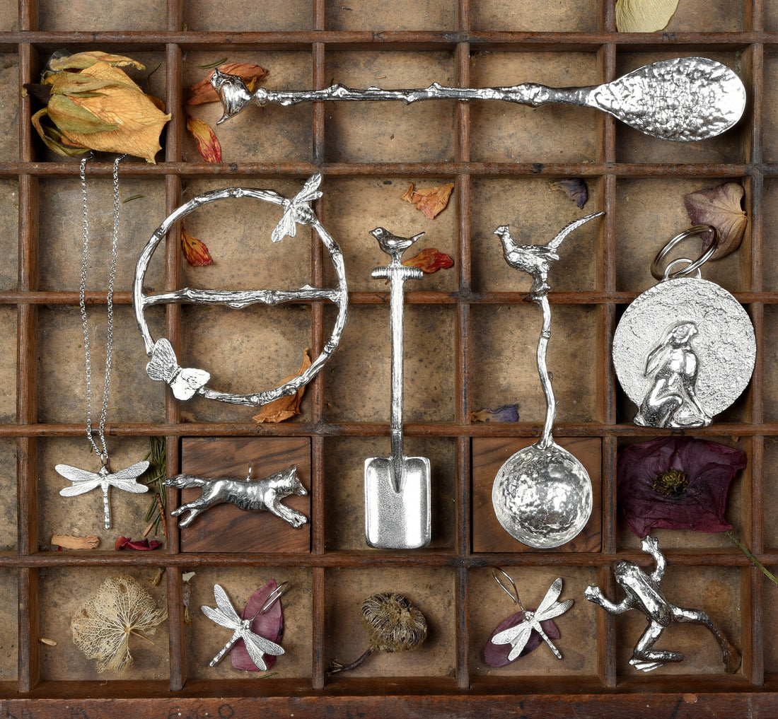 Handmade English pewter gifts by Glover and Smith, made in Salisbury, Wiltshire