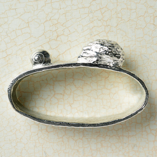 Hedgehog napkin ring pewter hedgehog serviette ring