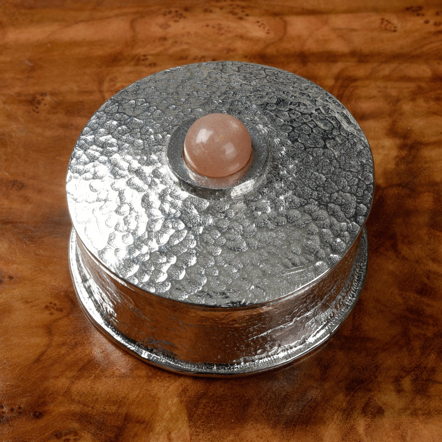 Moonstone personalised pewter box June birthstone gifts