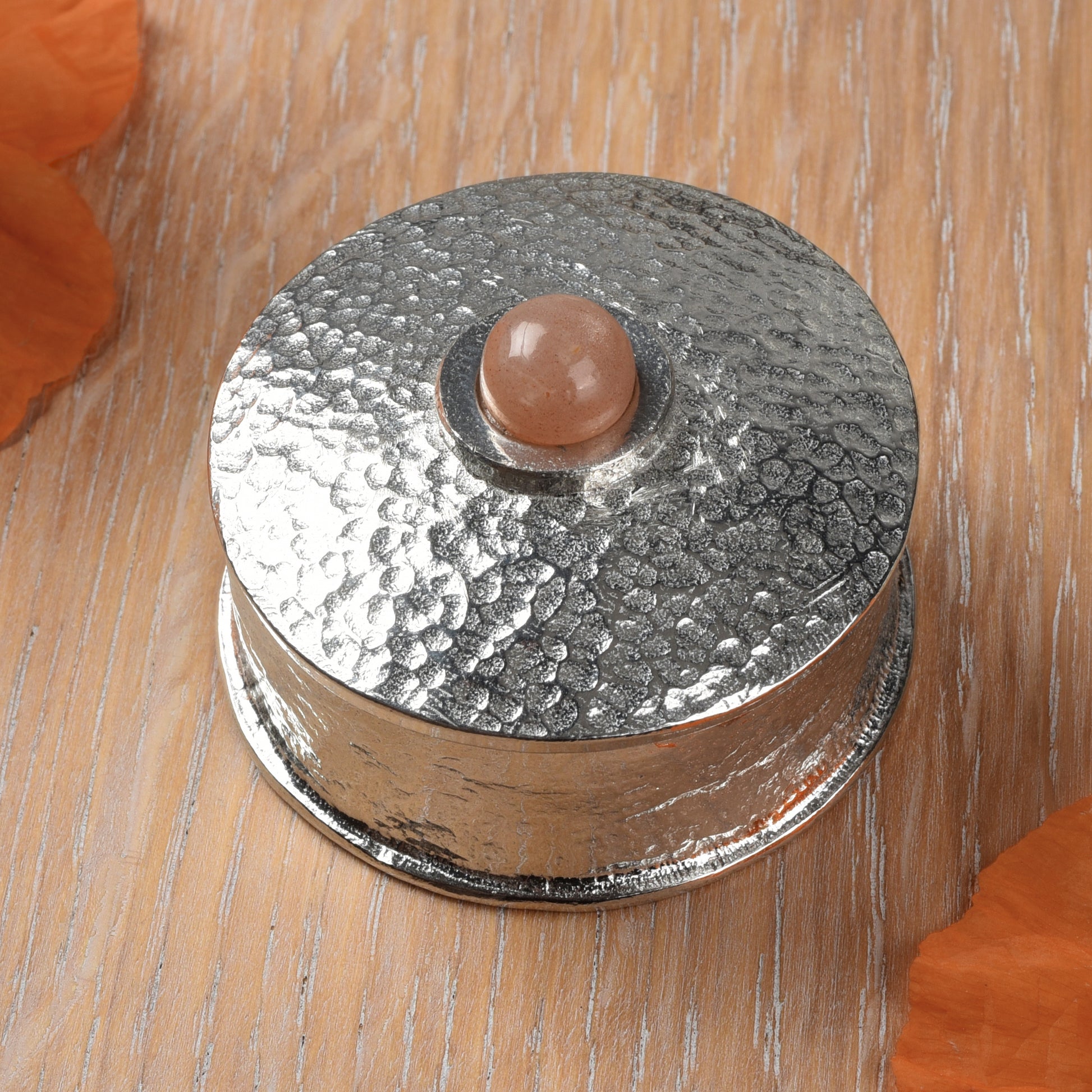 Moonstone personalised pewter box June birthstone gifts