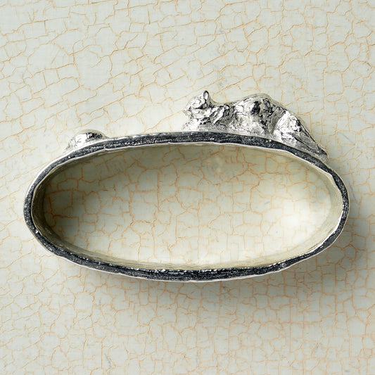 Squirrel Pewter Napkin Ring