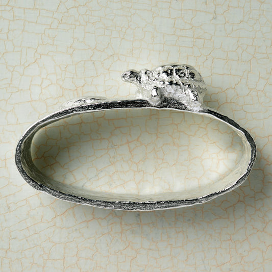 Tortoise Pewter Napkin Ring