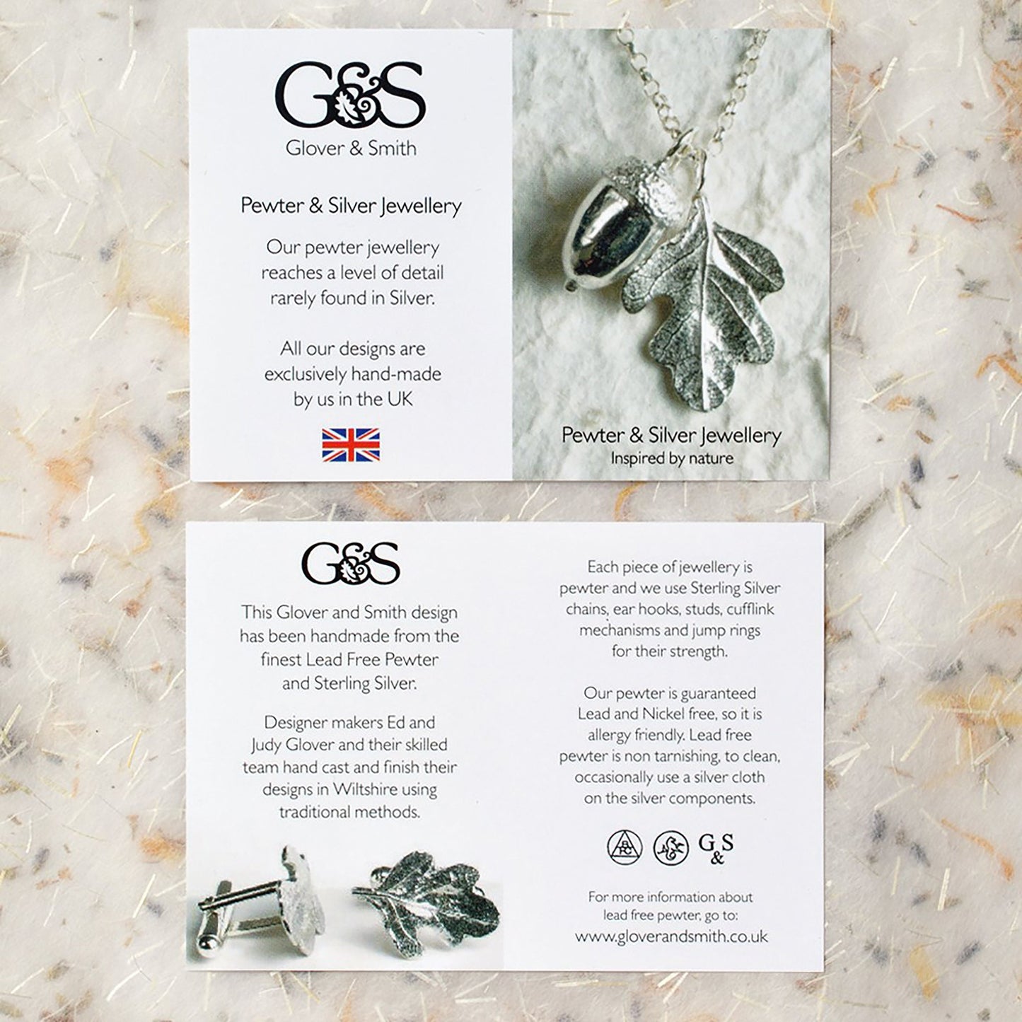 Ginkgo Leaf Pewter Necklace | Ginkgo Leaf Jewellery Gifts For Her